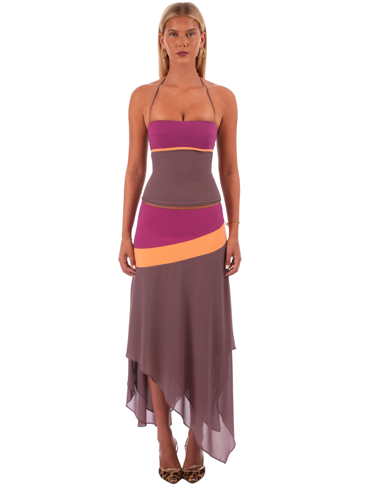 Iris Midi Set | Mauve