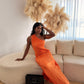 L’ldee Naomi Gown | Tangello Orange