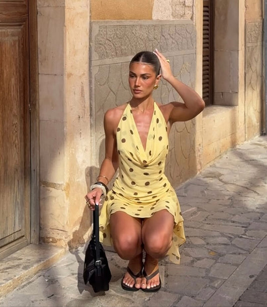 Benni Harlow Halter Dress | Butter Spot