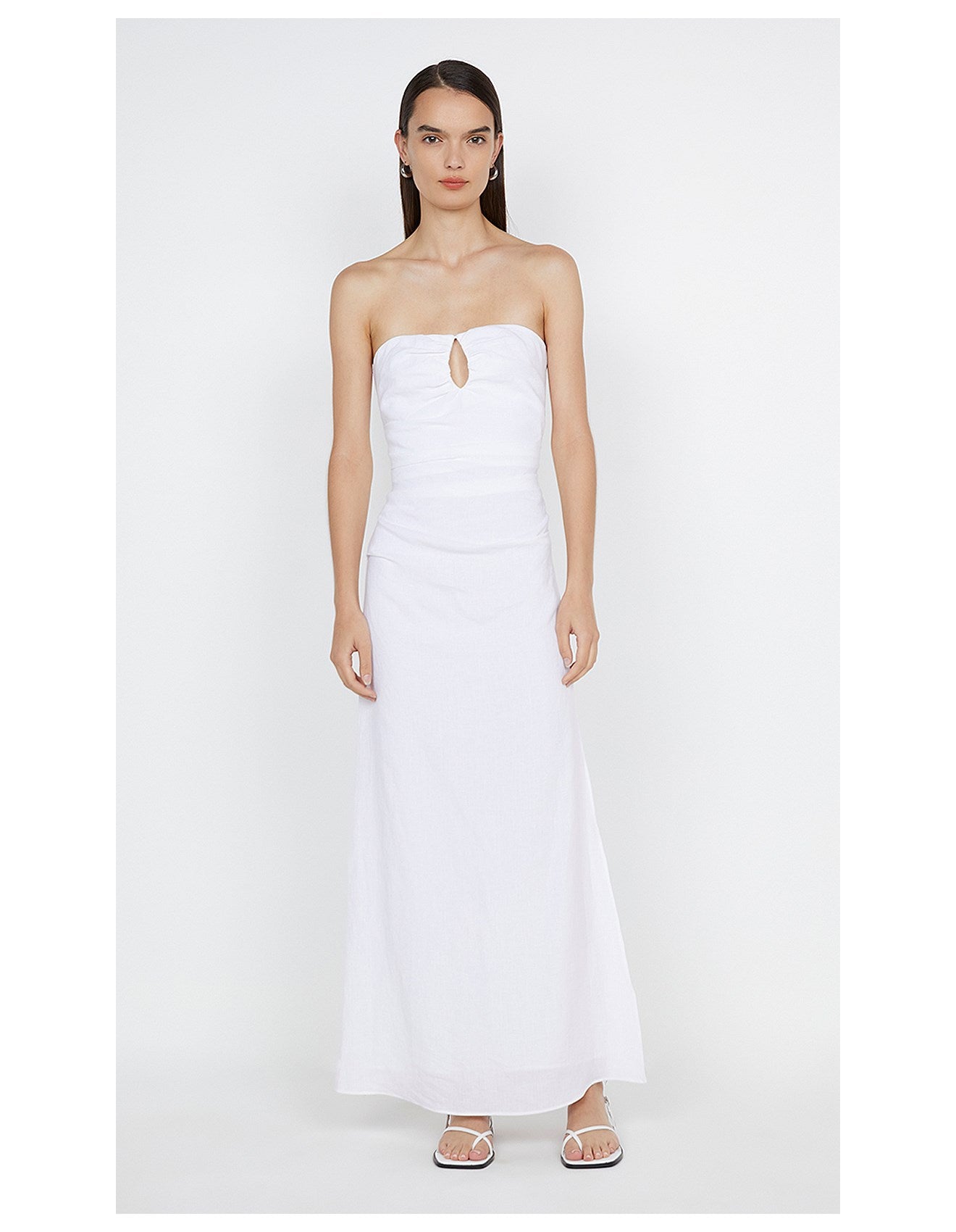 Bec + Bridge Emilia Strapless Gown | Ivory