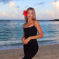 Skims Soft Lounge Slip Dress | Onyx