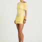 Benni Otto Mini Dress | Lemon