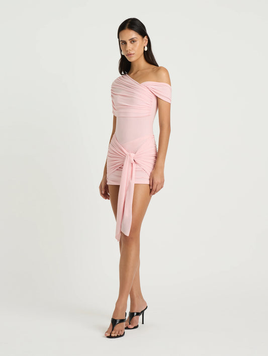 Benni Rumi Mini Dress | Pink Bloom