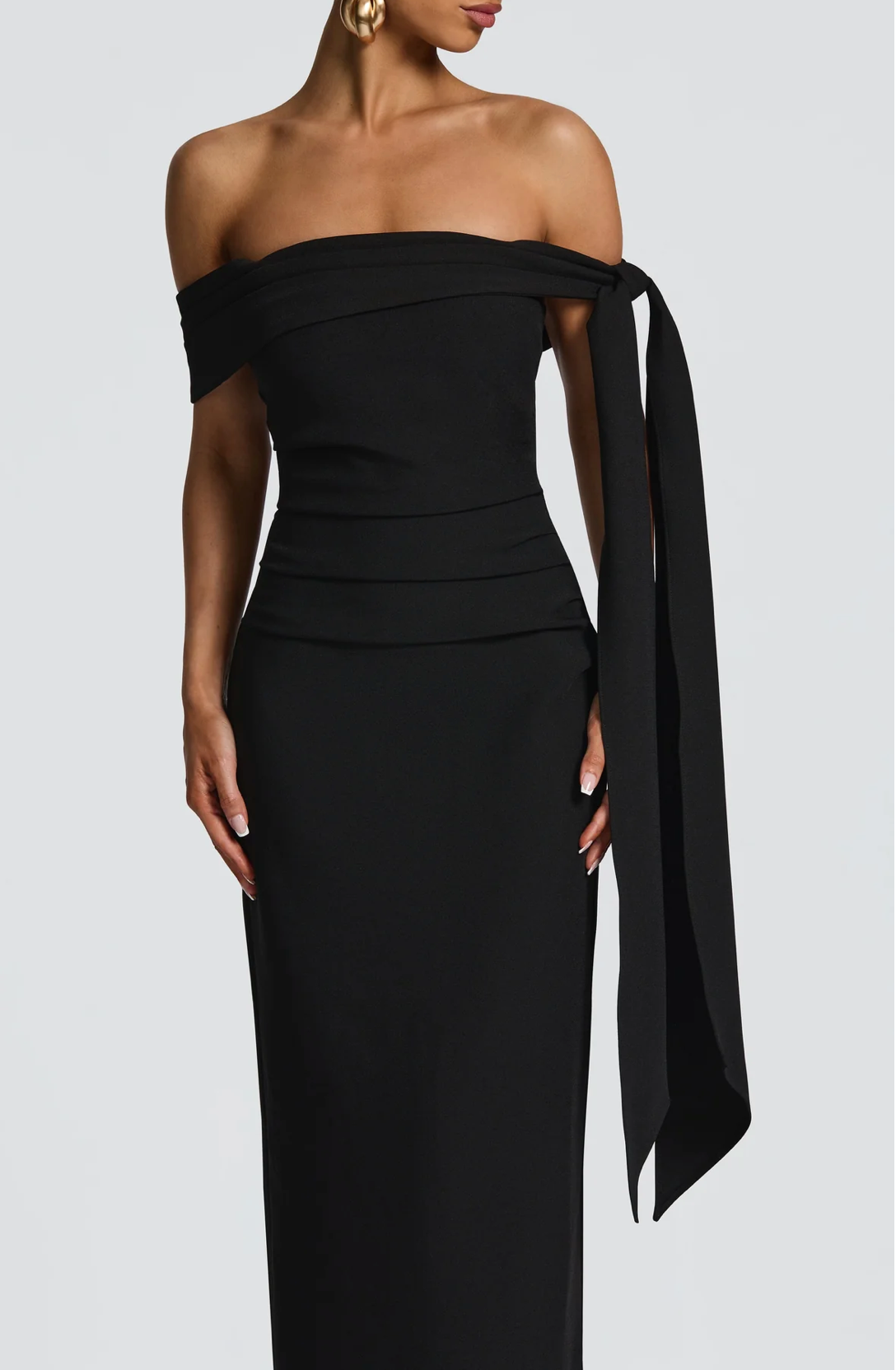 Babyboo Addie Maxi Dress | Black