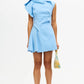 Alcer Borras Mini Dress Bluebell available for hire at The Label Hire