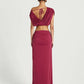 Benni Celia Maxi Set Rose Wine available for hire at The Label Hire