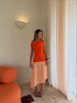Desero Jacare Provence Midi Set Orange available for hire at The Label Hire