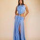 Koster Kulture Sola Maxi Set Cerulean available for hire at The Label Hire