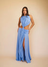 Koster Kulture Sola Maxi Set Cerulean available for hire at The Label Hire
