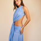 Koster Kulture Sola Maxi Set Cerulean available for hire at The Label Hire