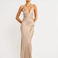 Bec + Bridge Lorelai V Maxi Dress | Smoke Taupe