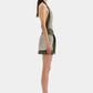 Sir The Label Leilana Mini Dress Garden Stripe available for hire at The Label Hire. 