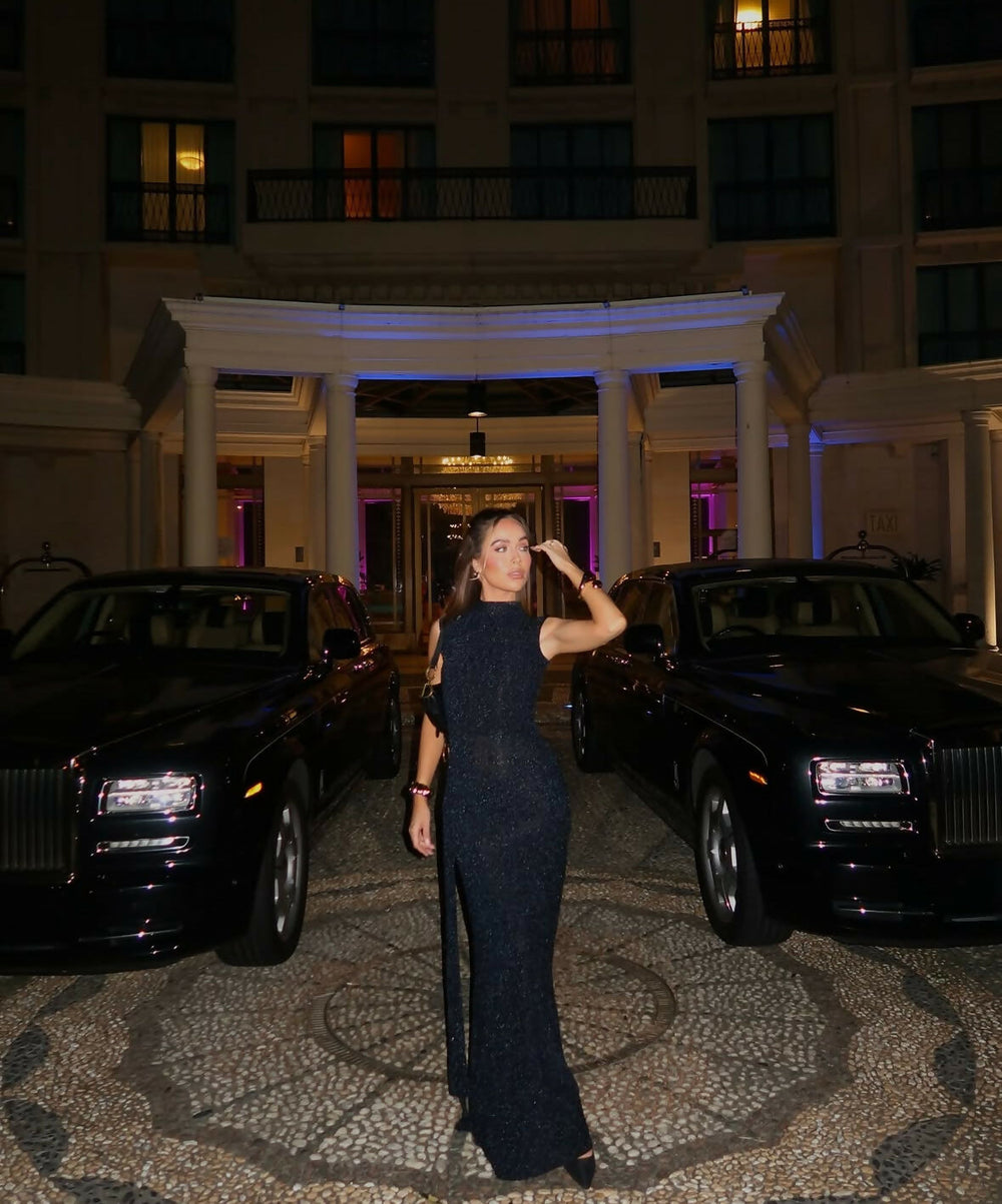 Monica Dress | Midnight Blue